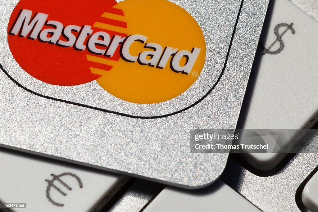 Credit Card On A Keyboard