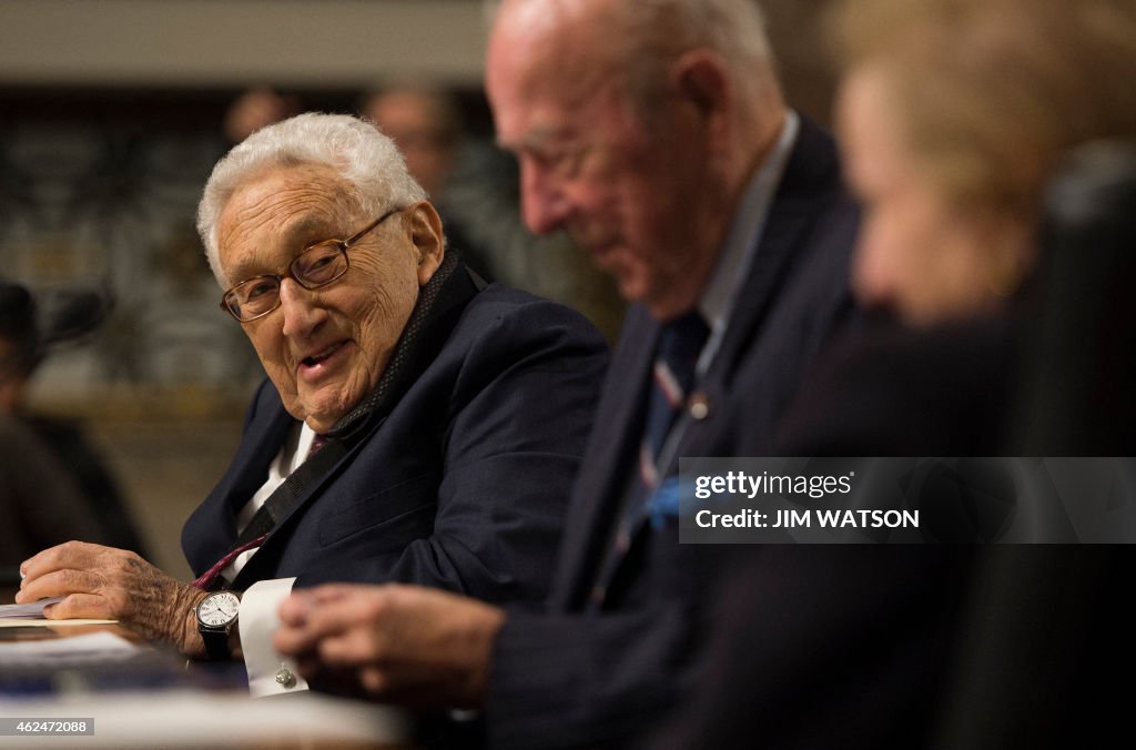 US-POLITICS-MIDEAST-KISSINGER