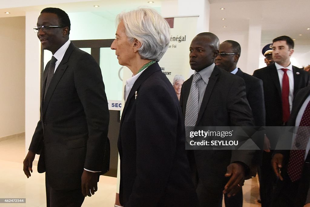 SENEGAL-IMF-LAGARDE