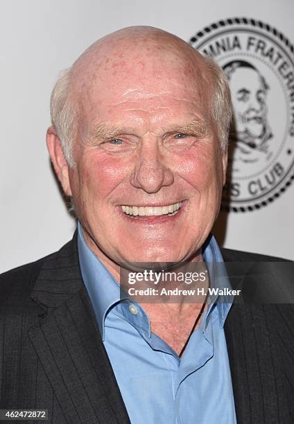 Honoree Terry Bradshaw attends the Friars Club Roast of Terry Bradshaw during the ESPN Super Bowl Roast at the Arizona Biltmore on January 29, 2015...