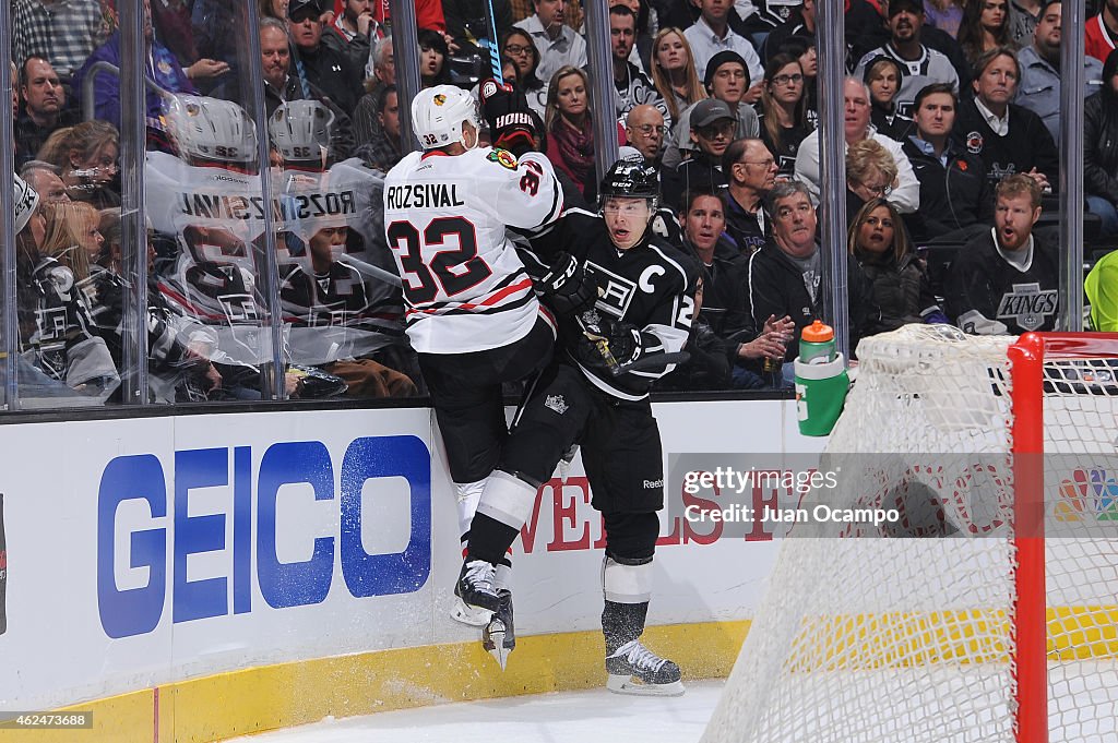 Chicago Blackhawks v Los Angeles Kings