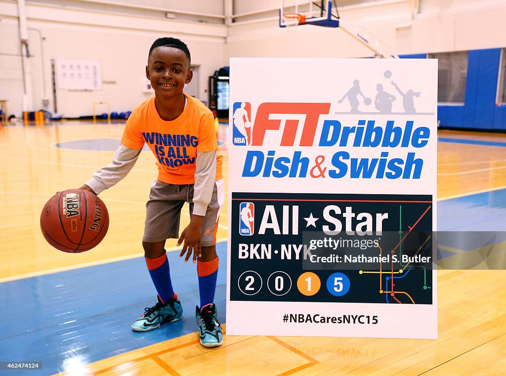 NBA FIT Dribble, Dish and Swish event