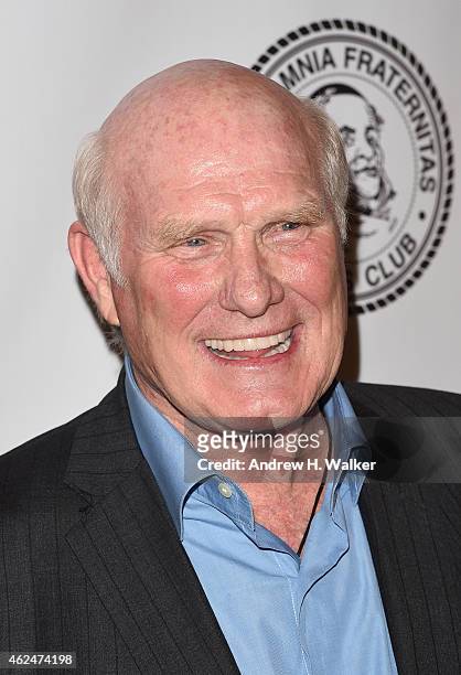 Honoree Terry Bradshaw attends the Friars Club Roast of Terry Bradshaw during the ESPN Super Bowl Roast at the Arizona Biltmore on January 29, 2015...