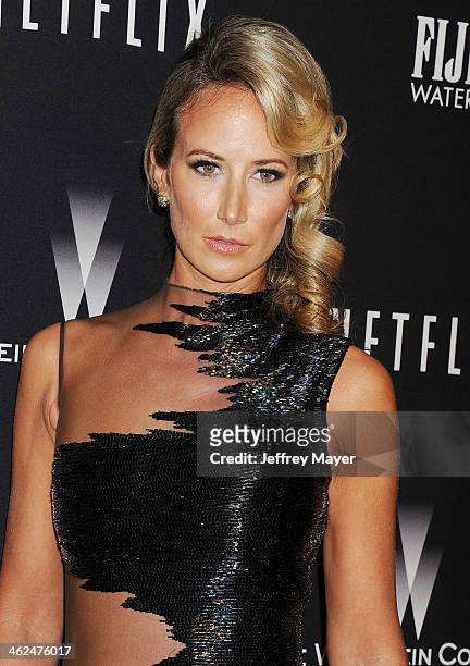 Lady Victoria Hervey attends The Weinstein Company & Netflix 2014 Golden Globes After Party held at The Beverly Hilton Hotel on January 12, 2014 in...