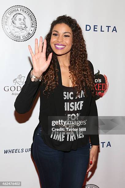 Singer Jordin Sparks attends the Friars' Club roast of Terry Bradshaw on January 29, 2015 at Arizona Biltmore in Phoenix, Arizona.