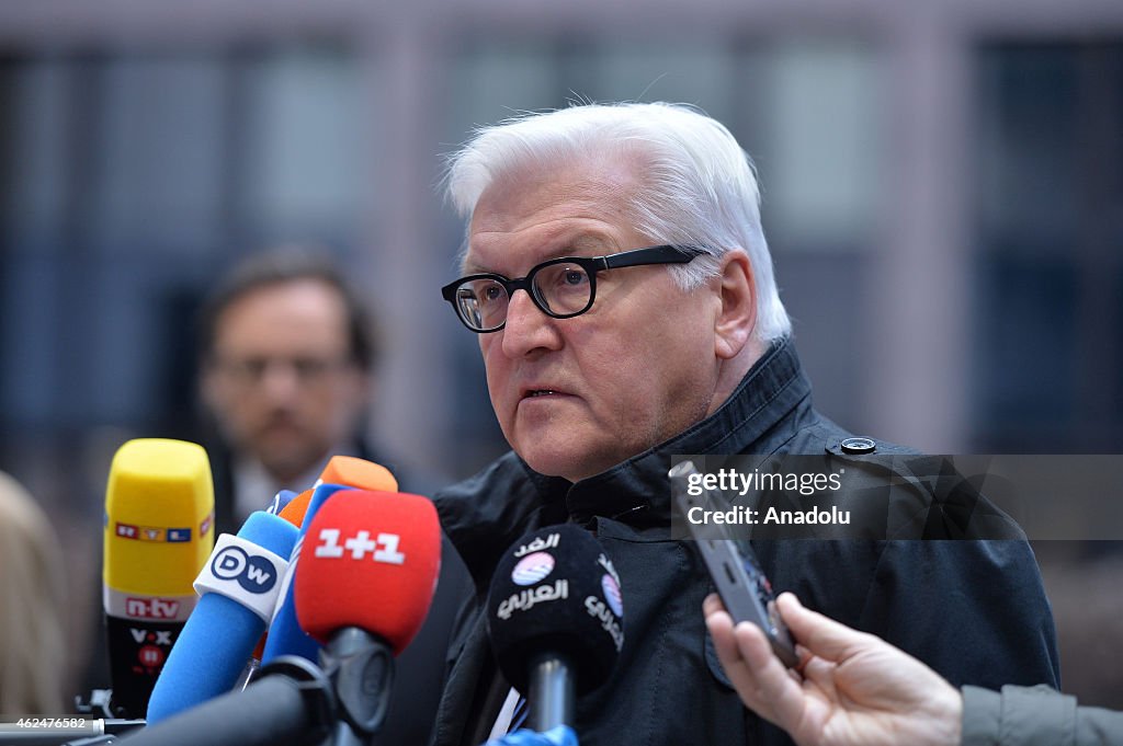 European foreign affairs council in Brussels