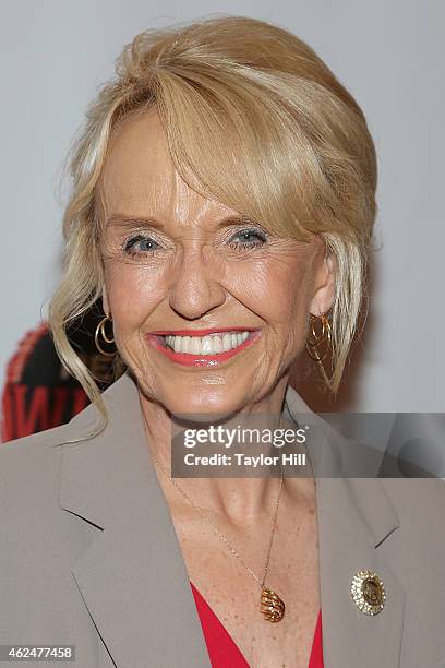 Former Arizona Governor Jan Brewer attends the Friars' Club Roast of Terry Bradshaw at Arizona Biltmore on January 29, 2015 in Phoenix, Arizona.