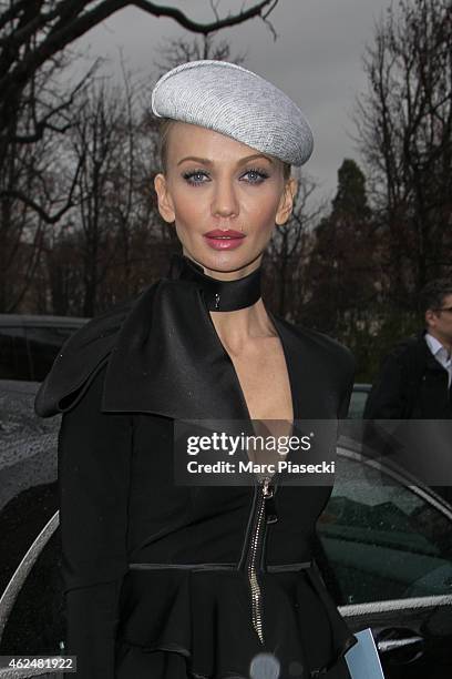 Tatiana Korsakova is seen on January 29, 2015 in Paris, France.