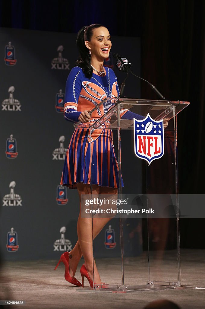 Pepsi Super Bowl XLIX Halftime Show Press Conference