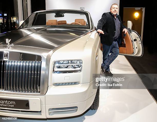 Armin Rohde attends the Rolls Royce Studio Opening on January 29, 2015 in Berlin, Germany.
