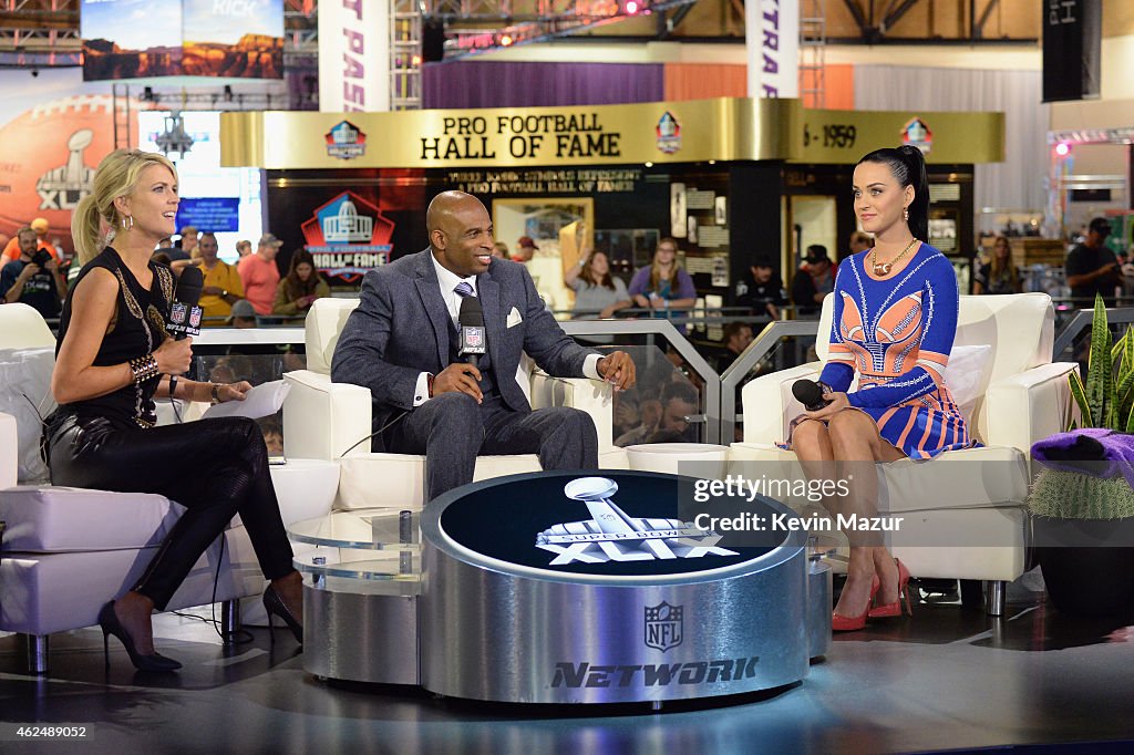Katy Perry At The NFL Experience