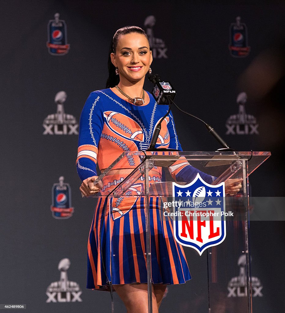 Pepsi Super Bowl XLIX Halftime Show Press Conference