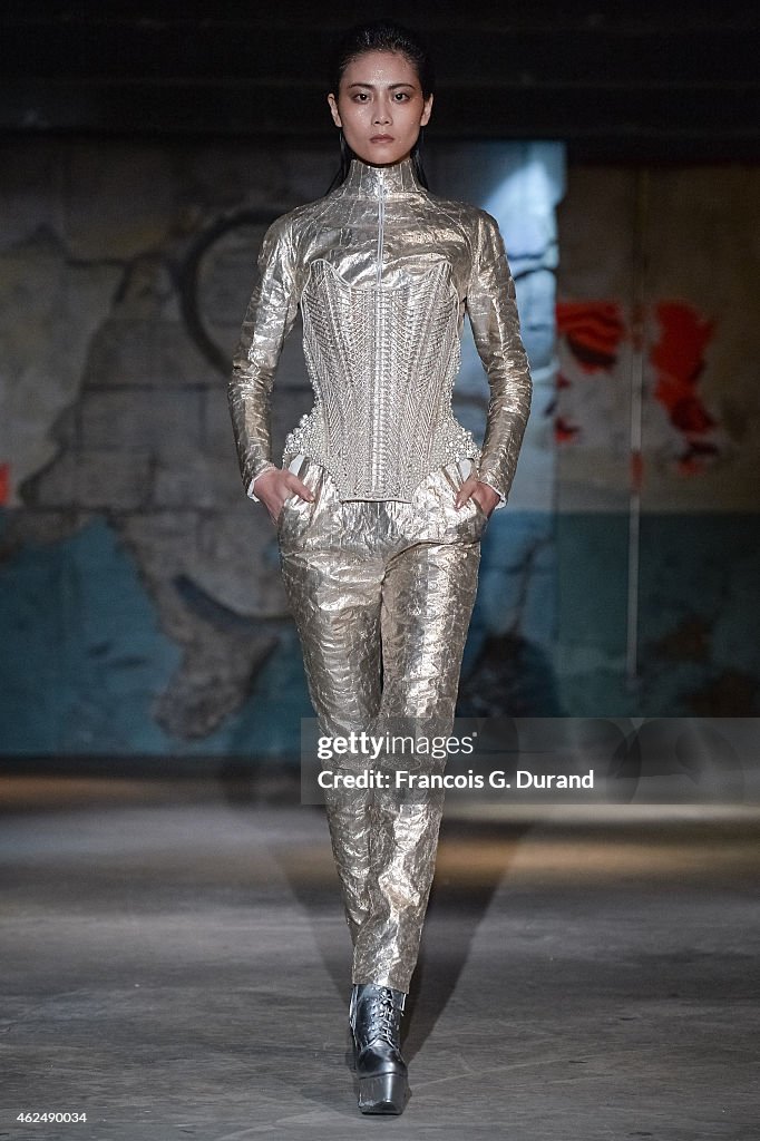 Serkan Cura : Runway - Paris Fashion Week - Haute Couture S/S 2015