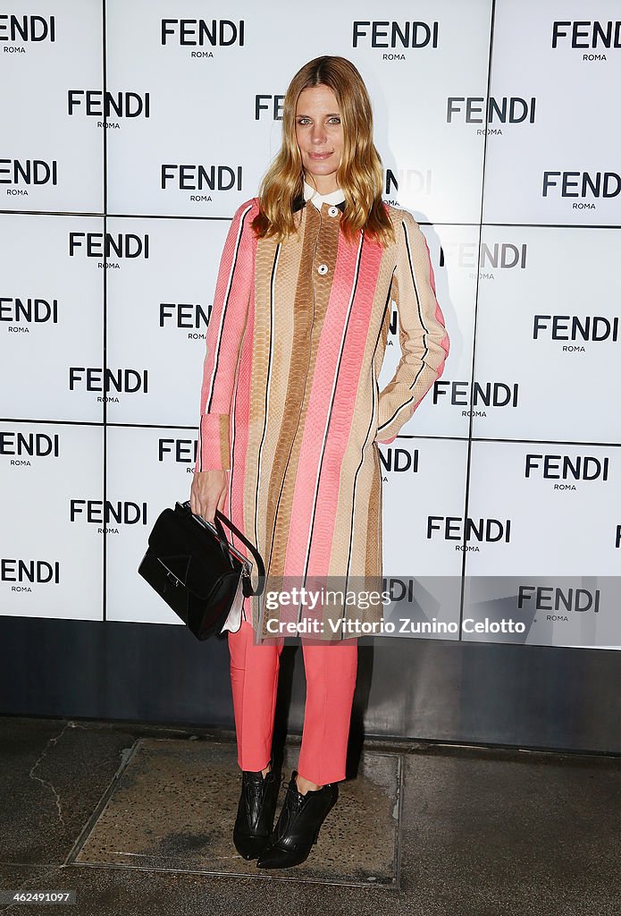 Fendi - Front Row - Milan Fashion Week Menswear Autumn/Winter 2014