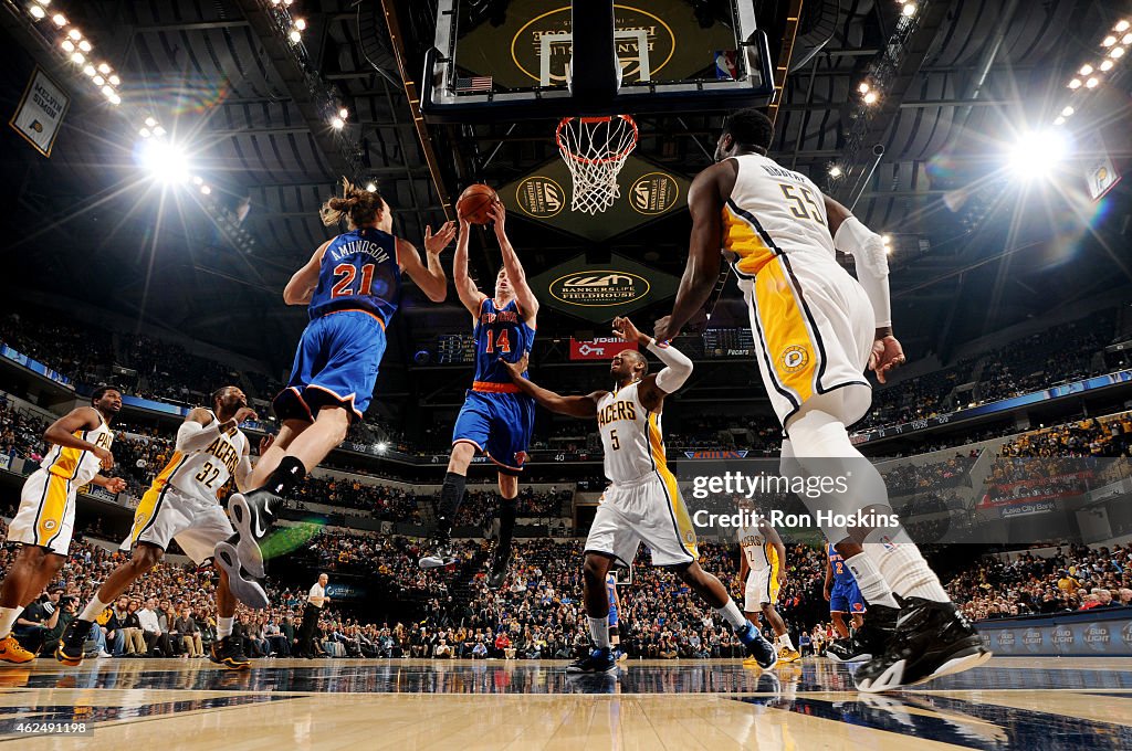 New York Knicks v Indiana Pacers