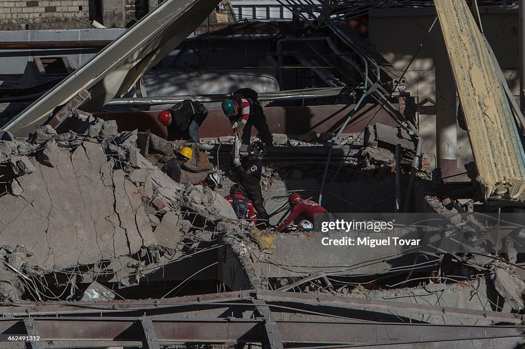 Gas Truck Explodes Outside Maternity Ward Of Children's Hospital In Mexico City