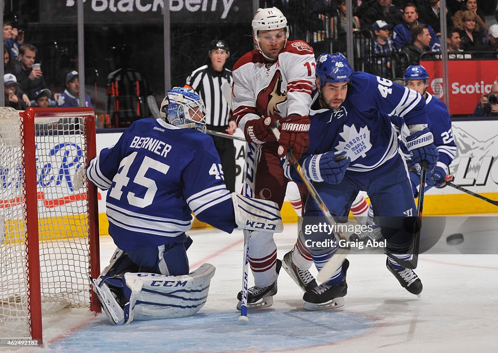 Arizona Coyotes v Toronto Maple Leafs