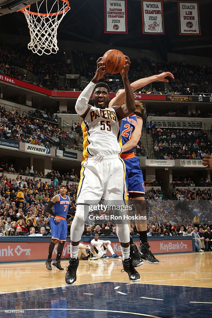 New York Knicks v Indiana Pacers