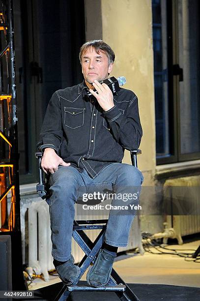 Richard Linklater attends AOL Build Speaker Series at AOL Studios on January 29, 2015 in New York City.