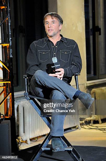 Richard Linklater attends AOL Build Speaker Series at AOL Studios on January 29, 2015 in New York City.