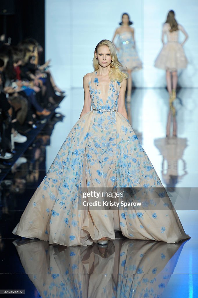 Zuhair Murad : Runway - Paris Fashion Week - Haute Couture S/S 2015