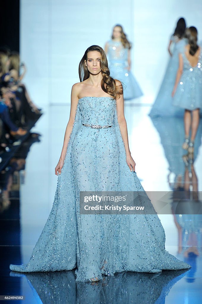 Zuhair Murad : Runway - Paris Fashion Week - Haute Couture S/S 2015