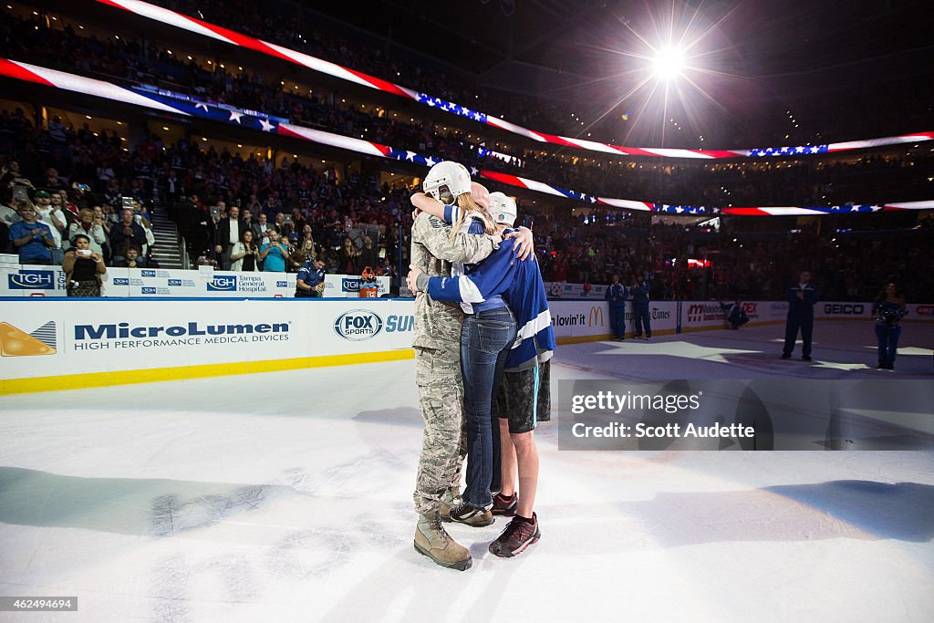 Detroit Red Wings v Tampa Bay Lightning