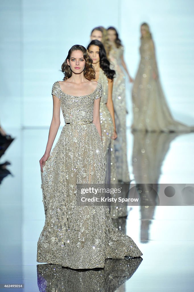 Zuhair Murad : Runway - Paris Fashion Week - Haute Couture S/S 2015