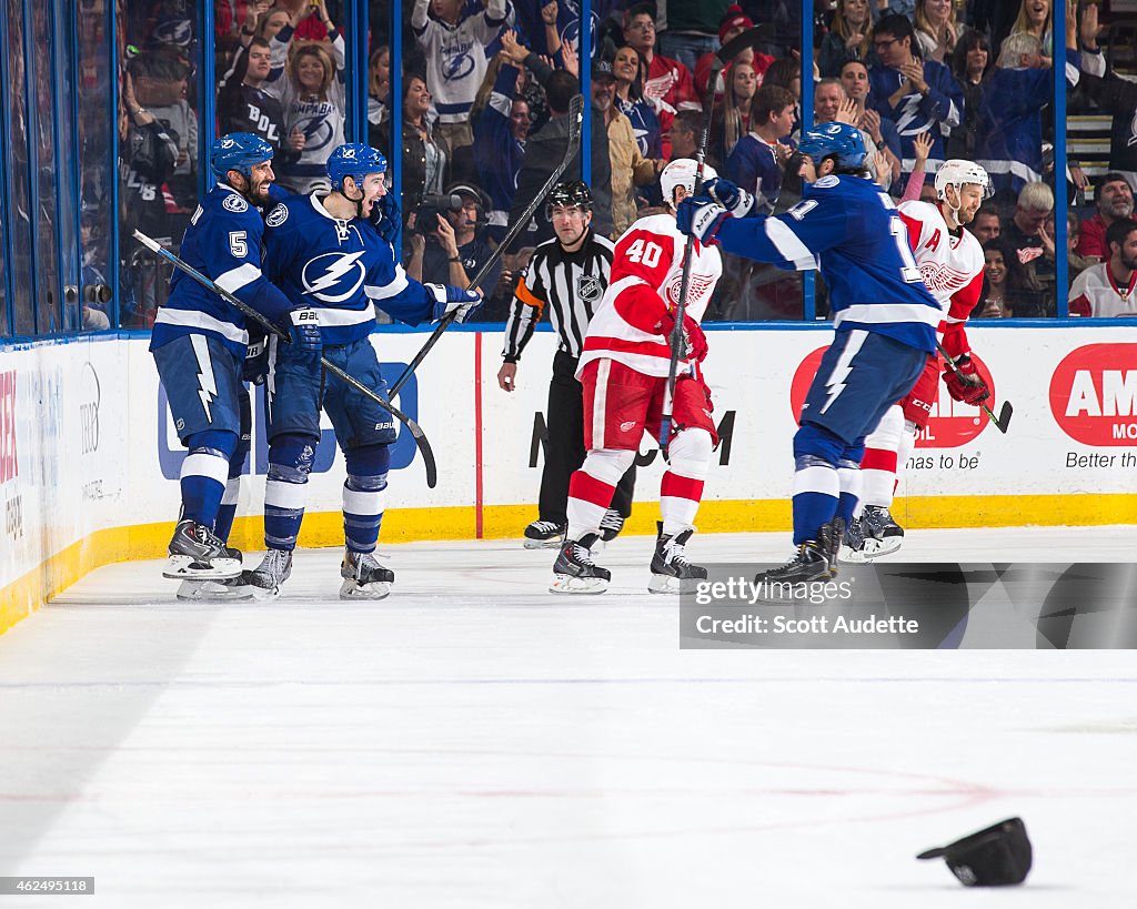 Detroit Red Wings v Tampa Bay Lightning