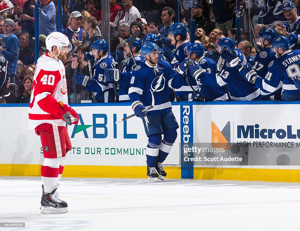 Detroit Red Wings v Tampa Bay Lightning