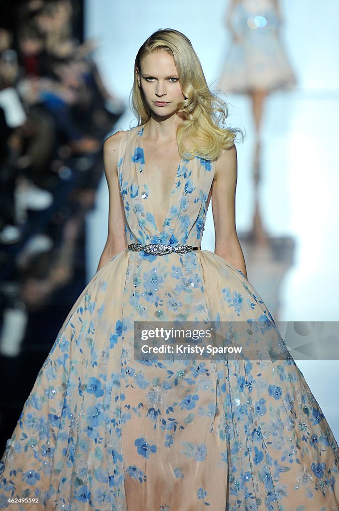 Zuhair Murad : Runway - Paris Fashion Week - Haute Couture S/S 2015