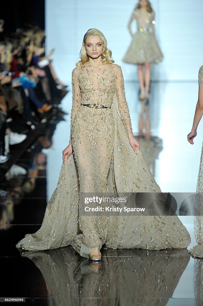 Zuhair Murad : Runway - Paris Fashion Week - Haute Couture S/S 2015