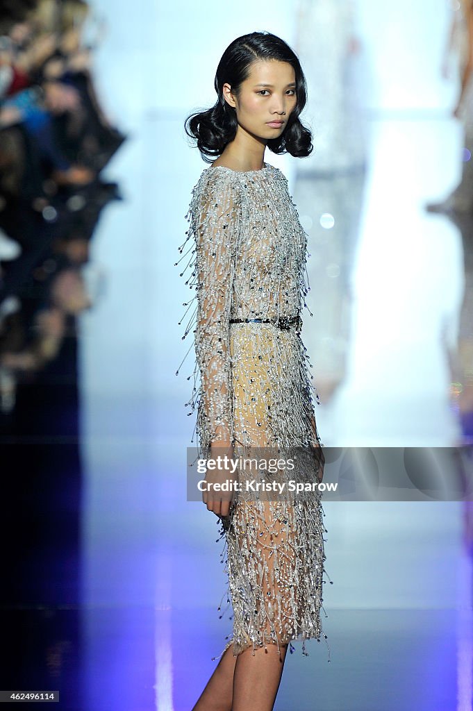 Zuhair Murad : Runway - Paris Fashion Week - Haute Couture S/S 2015