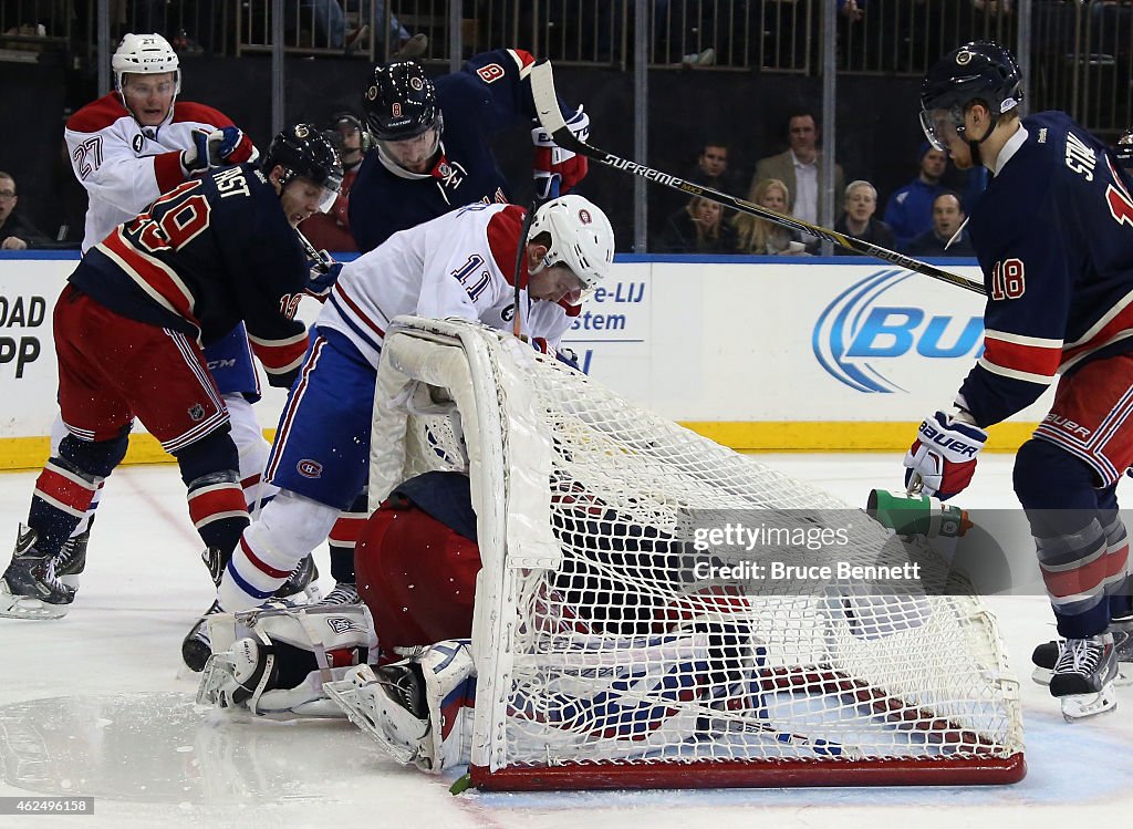 Montreal Canadiens v New York Rangers