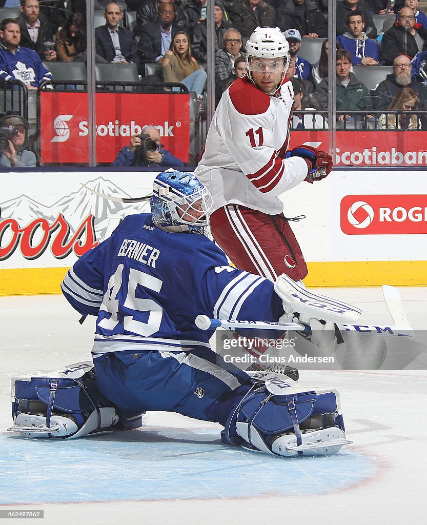 Arizona Coyotes v Toronto Maple Leafs