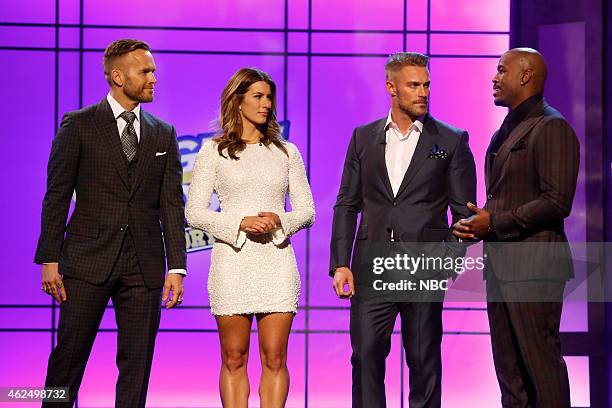 Live Finale" Episode 1618 -- Pictured: Bob Harper, Jen Widerstrom, Jessie Pavelka, Dolvett Quince --