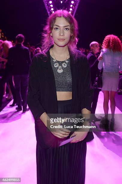 Isis Niedecken attends the Stylight Fashion Blogger Awards at Brandenburg Gate on January 13, 2014 in Berlin, Germany.