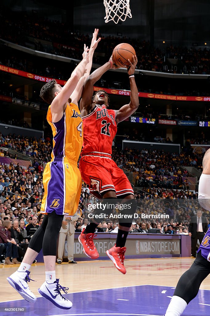 Chicago Bulls v Los Angeles Lakers