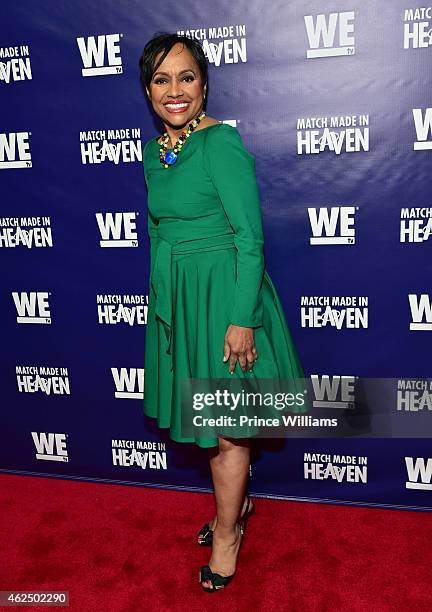 Judge Glenda Hatchett attends "Match Made In Heaven" screening and reception at the Twelve Hotel on January 29, 2015 in Atlanta, Georgia.