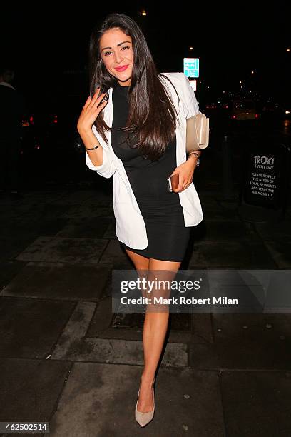 Casey Batchelor at the Troxy for Gav Aid 2015 on January 29, 2015 in London, England.