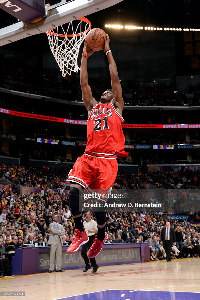 Chicago Bulls v Los Angeles Lakers