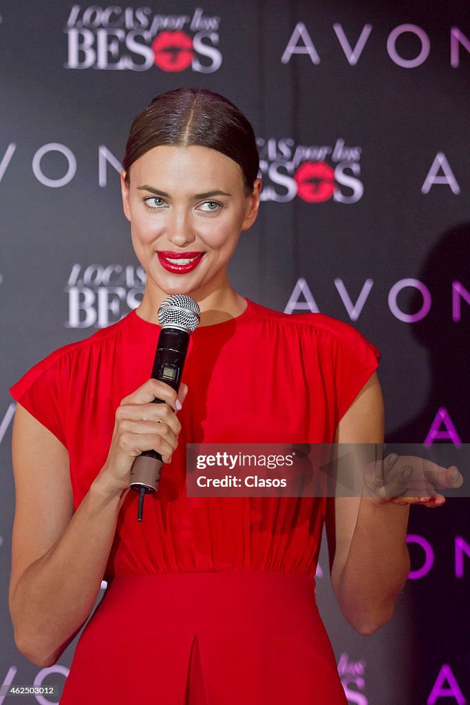 Russian Model Irina Shayk Presents Avon's New Campaign