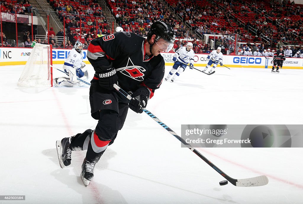 Tampa Bay Lightning v Carolina Hurricanes