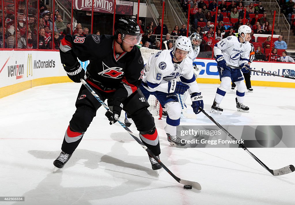 Tampa Bay Lightning v Carolina Hurricanes