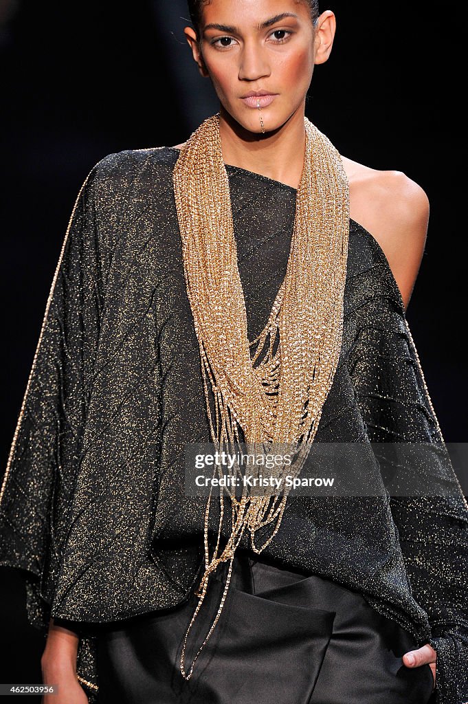 Loris Azzaro : Runway - Paris Fashion Week - Haute Couture S/S 2015