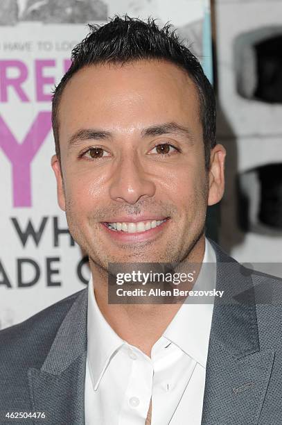 Singer Howie Dorough of The Backstreet Boys attends the premiere of Gravitas Ventures' "Backstreet Boys: Show 'Em What You're Made Of" at ArcLight...