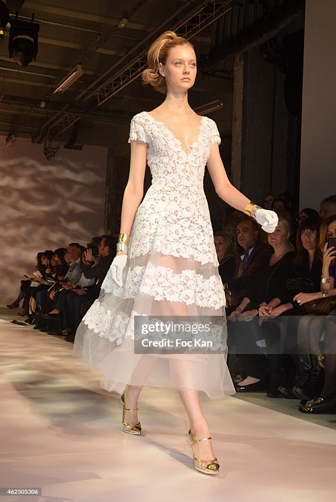 Georges Chakra : Runway - Paris Fashion Week - Haute Couture S/S 2015