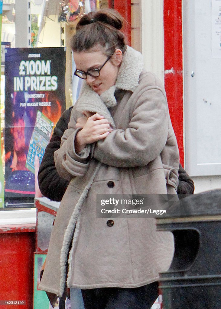 Keira Knightley Sighting In London - January 29, 2015