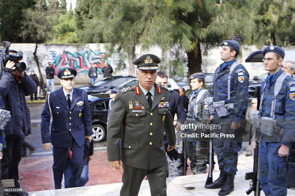 The Chief of the Hellenic National Defence General Staff,...