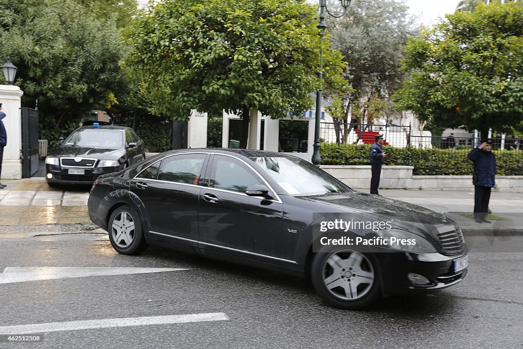 President of the European Parliament, Martin Schulz,  leaves...